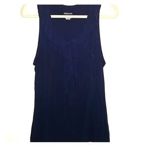 Dark purple tank top